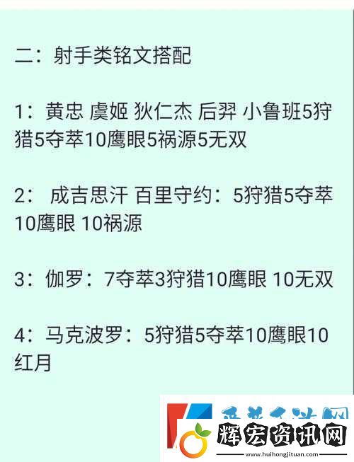 王者榮耀S10賽季橘右京英雄銘文搭配推薦及攻略指南