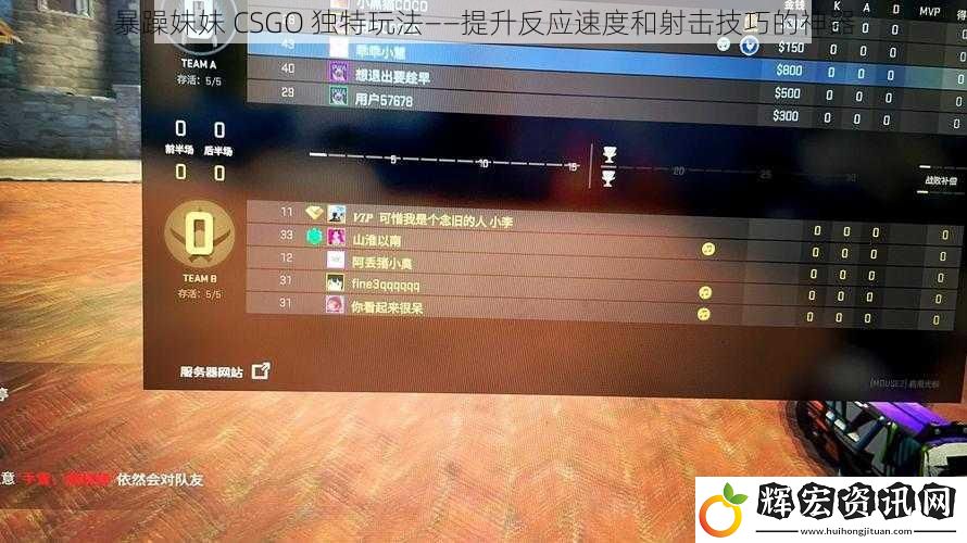 暴躁妹妹 CSGO 獨特玩法——提升反應(yīng)速度和射擊技巧的神器