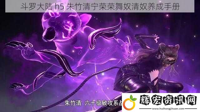 斗羅大陸 h5 朱竹清寧榮榮舞奴清奴養(yǎng)成手冊